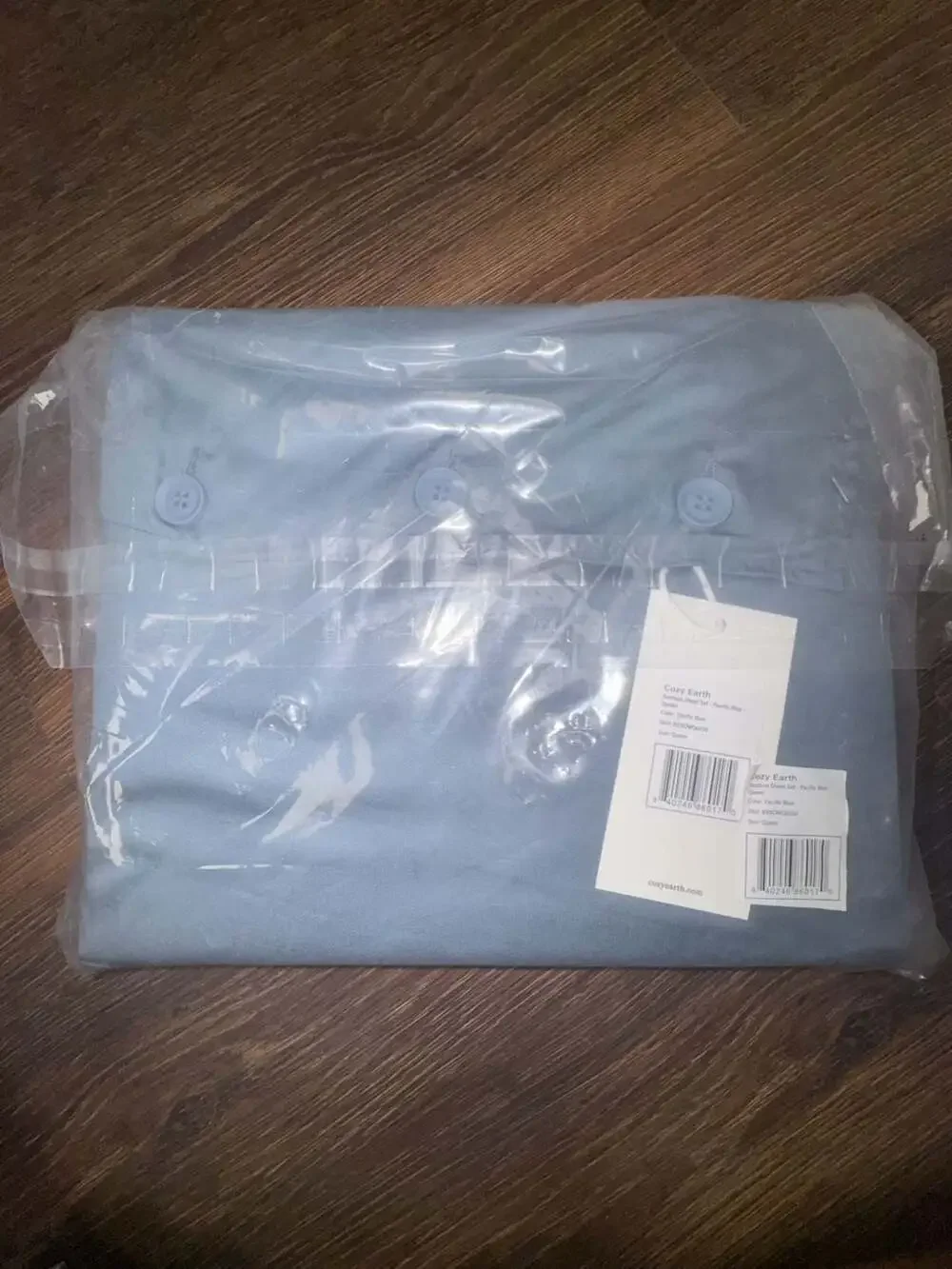 Cozy Earth Bamboo Sheet Set - Pacific Blue - Queen